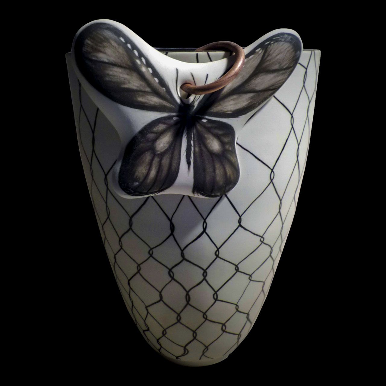 Pisces - Vaso Rete Polli Farfalla - VFR20 by Elica Studio