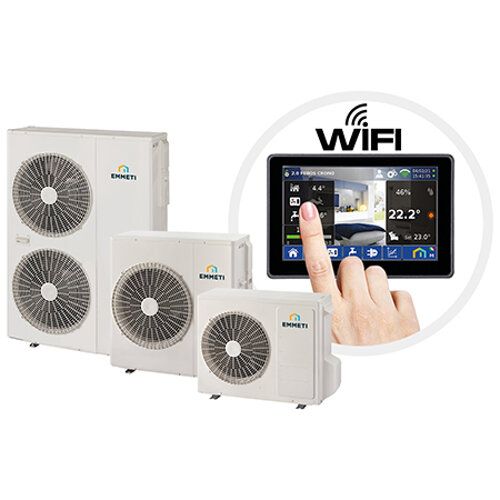 Pompe di calore Aria/Acqua Inverter Residenziali by EMMETI
