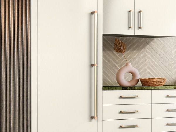 Select Rectangular Knurled Appliance Pull by Emtek