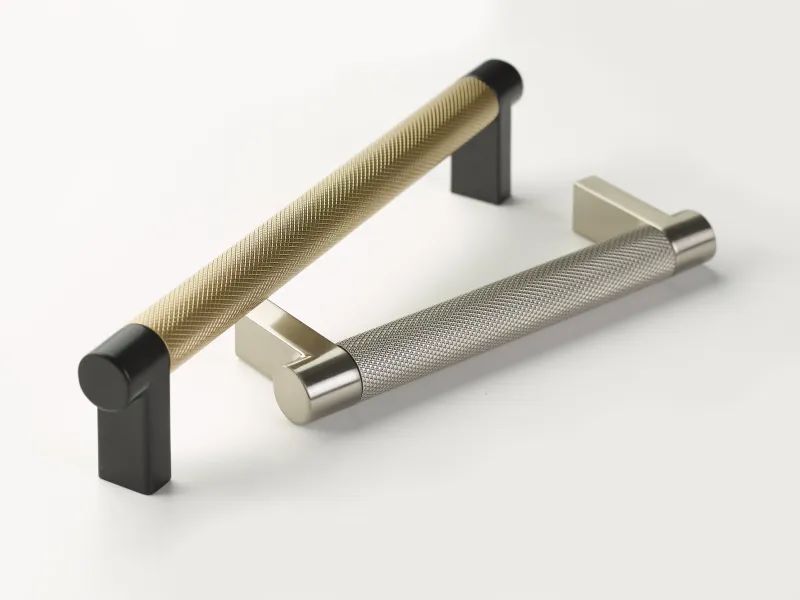 SELECT Rectangular Knurled Cabinet Pull by Emtek