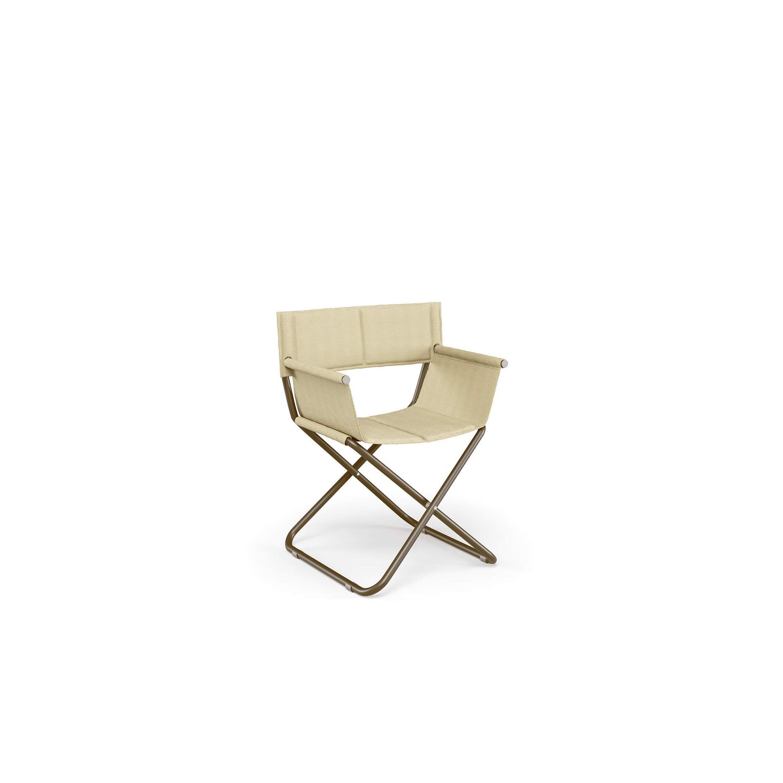 director's armchair / outside in Steel, emu-tex - Collection Snooze by Emu