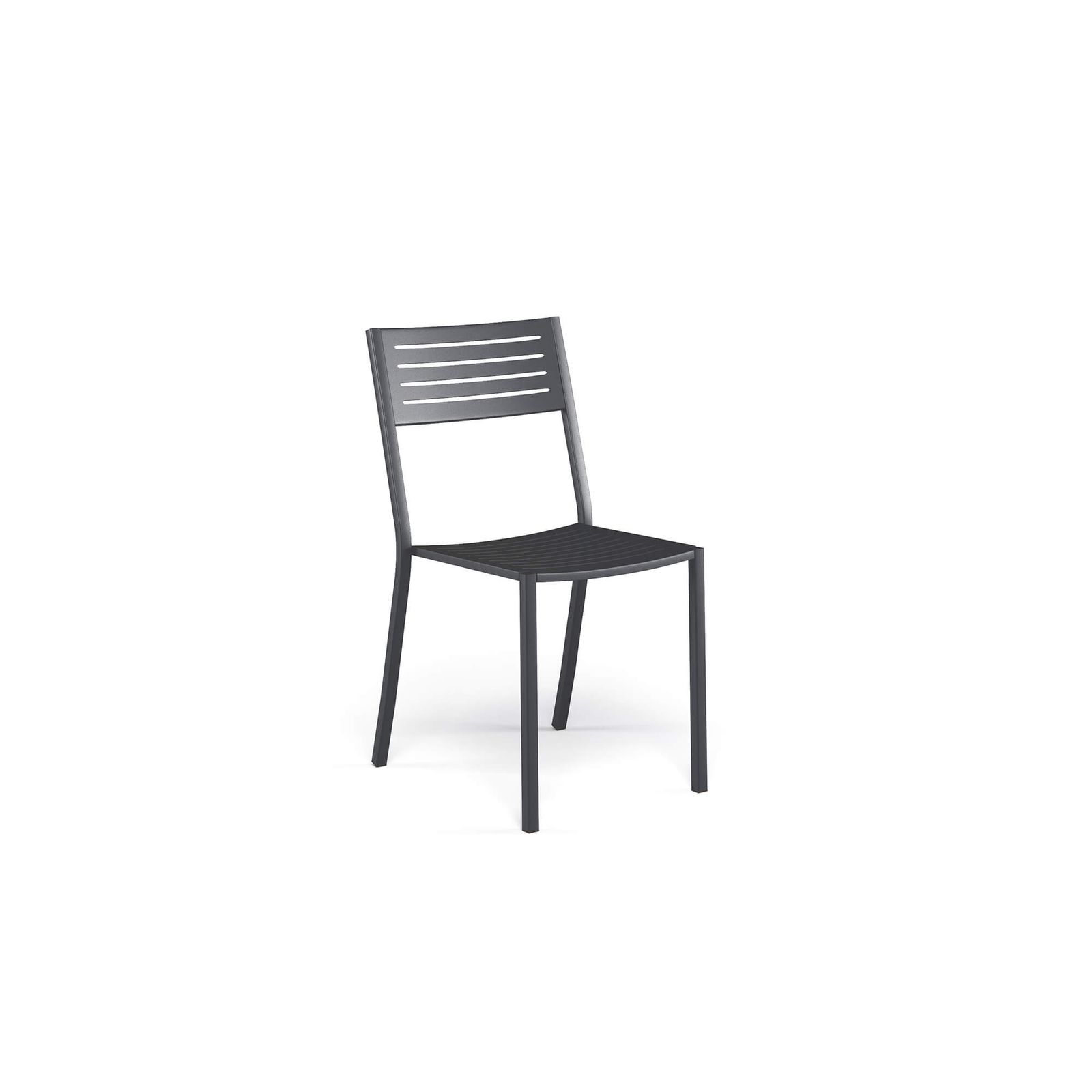 chair / outside in Steel - Collection Segno by Emu