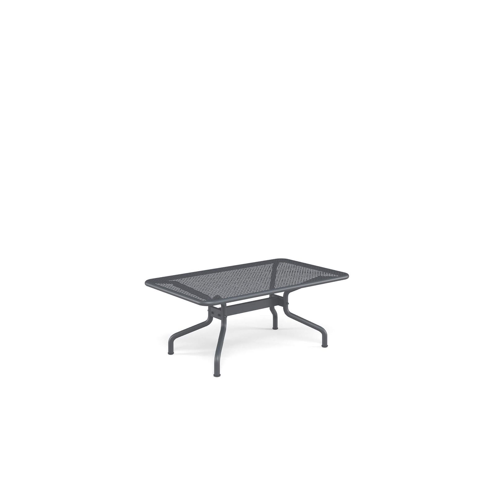 coffee table 100x60 / outside in Steel - Collection Athena by Emu