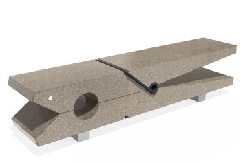 Bench  - Concrete bench - Model 138 by ENCHO ENCHEV - ETE