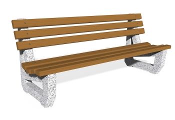 Bench  - Concrete bench - Model 6 by ENCHO ENCHEV - ETE