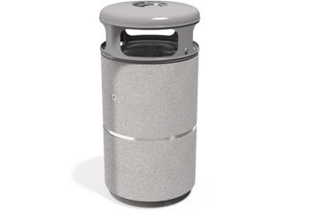 Litter bin  - Concrete waste bin - Model 41 by ENCHO ENCHEV - ETE