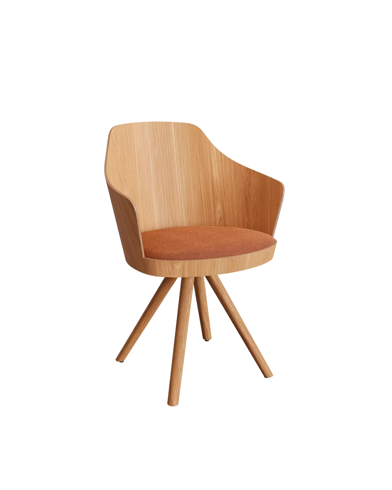 Silla Kaiak Spin Wood con brazos by ENEA