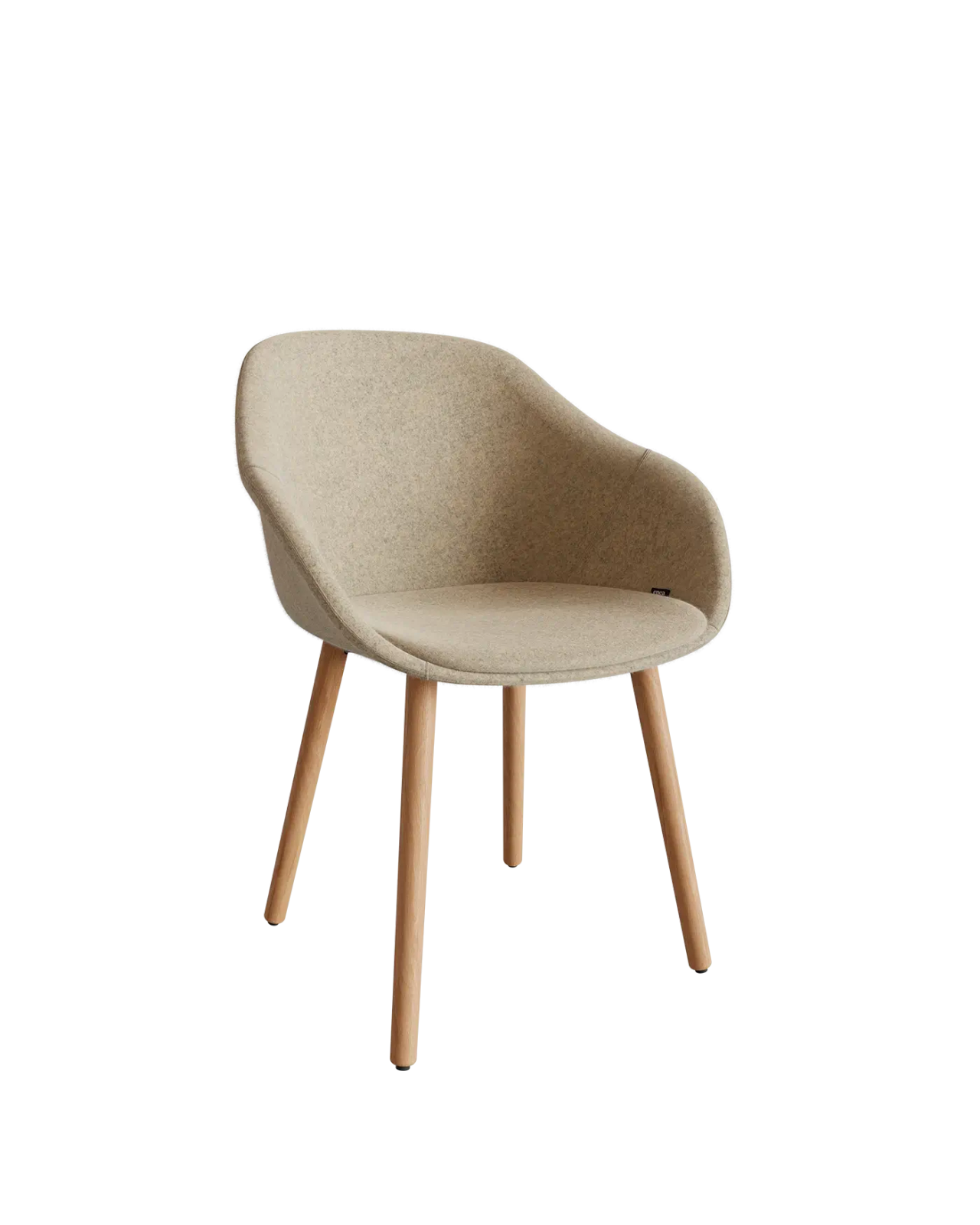 Silla Lore 4L Wood con brazos by ENEA