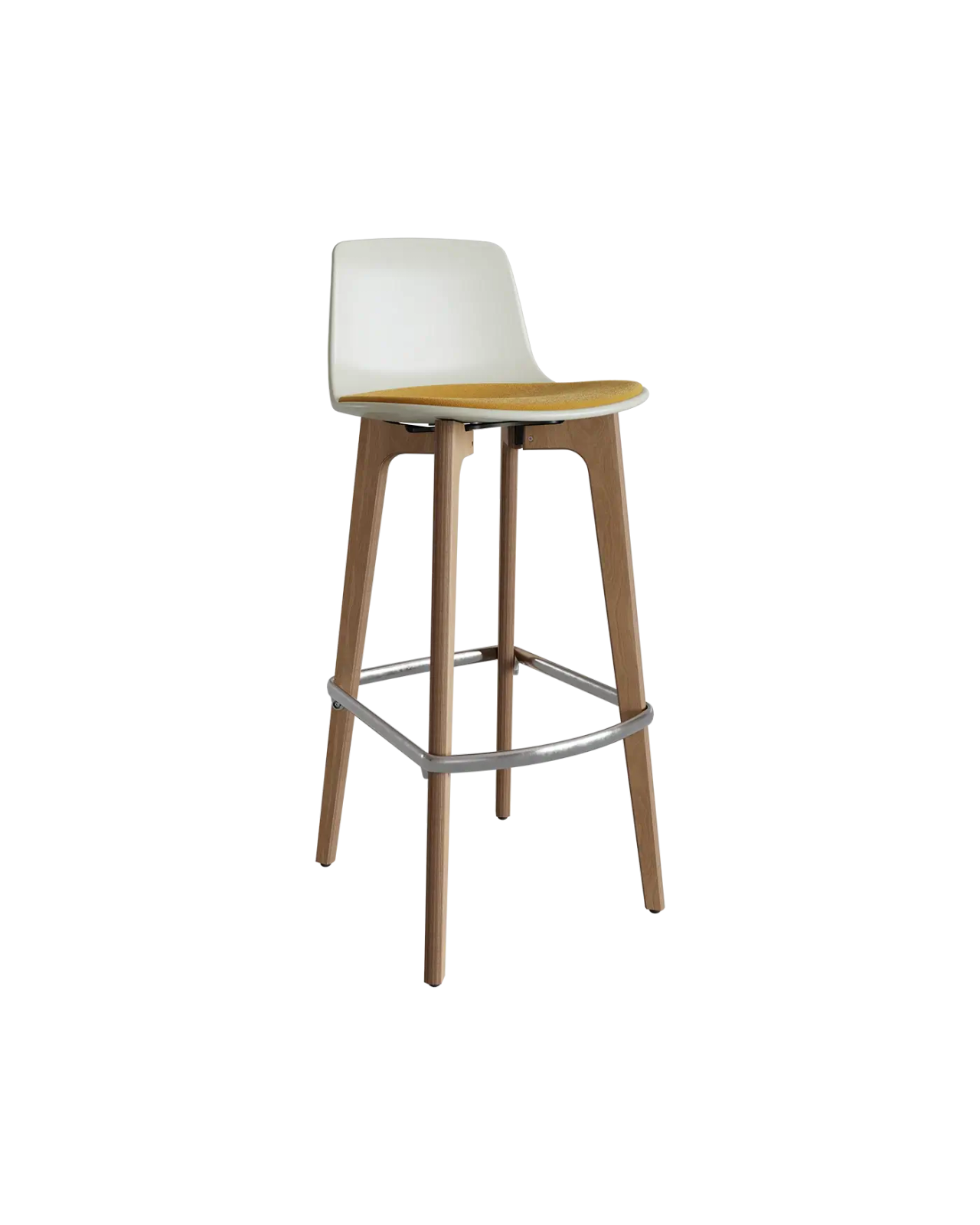Taburete Lottus 4L Wood Alto by ENEA