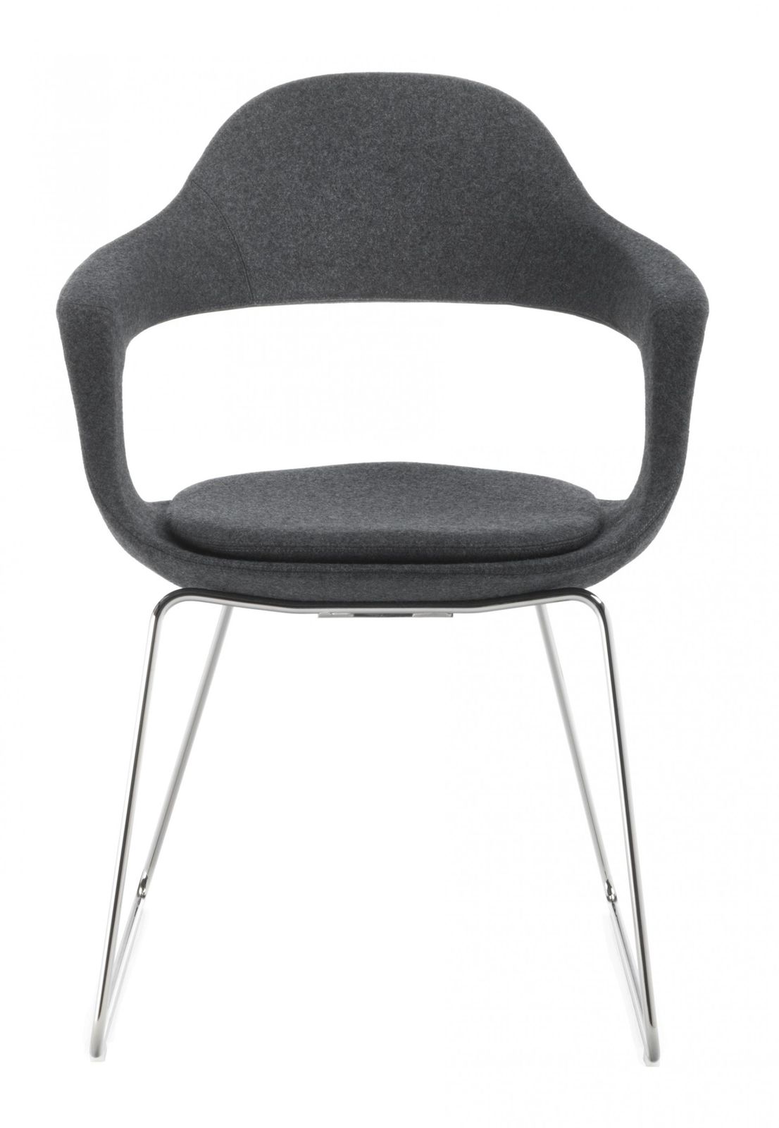 Armchair Frenchkiss metal finishing by ENRICO PELLIZZONI