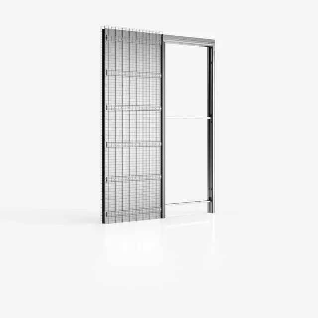 Porte coulissante à galandage Absolute Evo by Ermetika