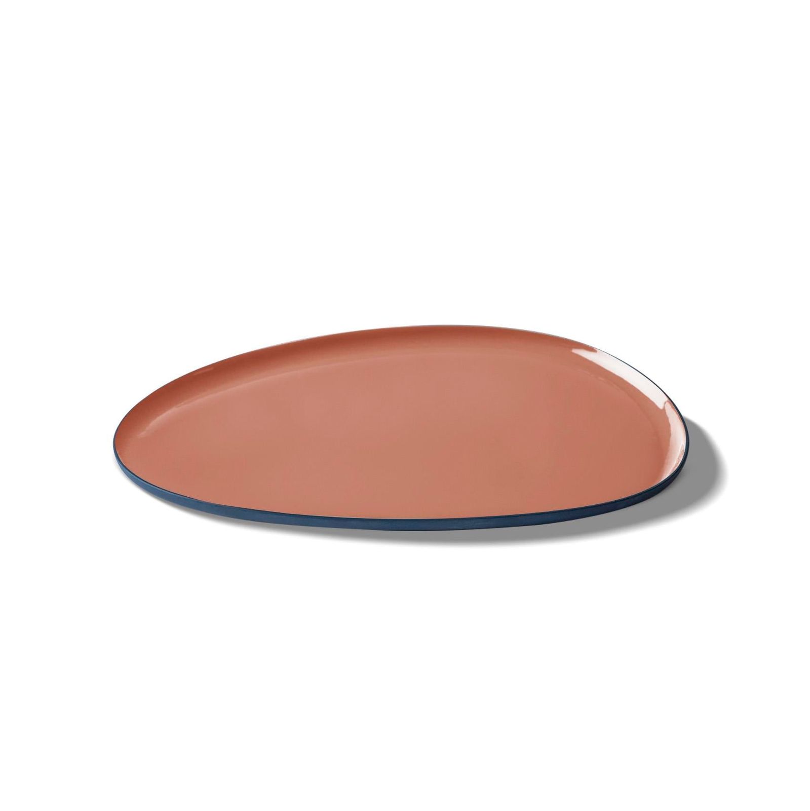 Stone Starter Plate Double Colour OCEAN&CORAL by Esma Dereboy