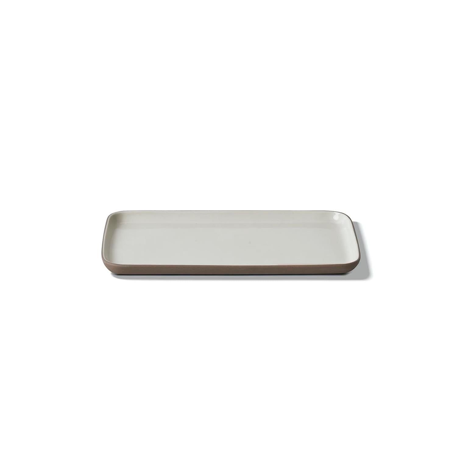 Rectangle Small Serving Plate Double Colour by Esma Dereboy