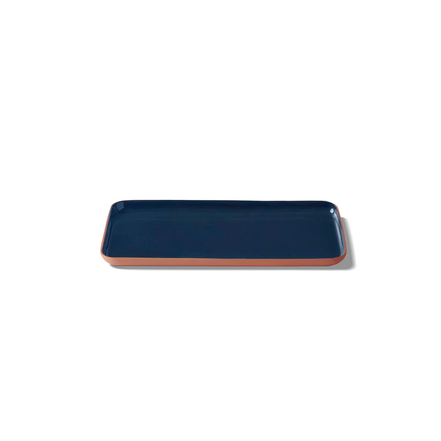 Rectangle Small Serving Plate Double Colour by Esma Dereboy