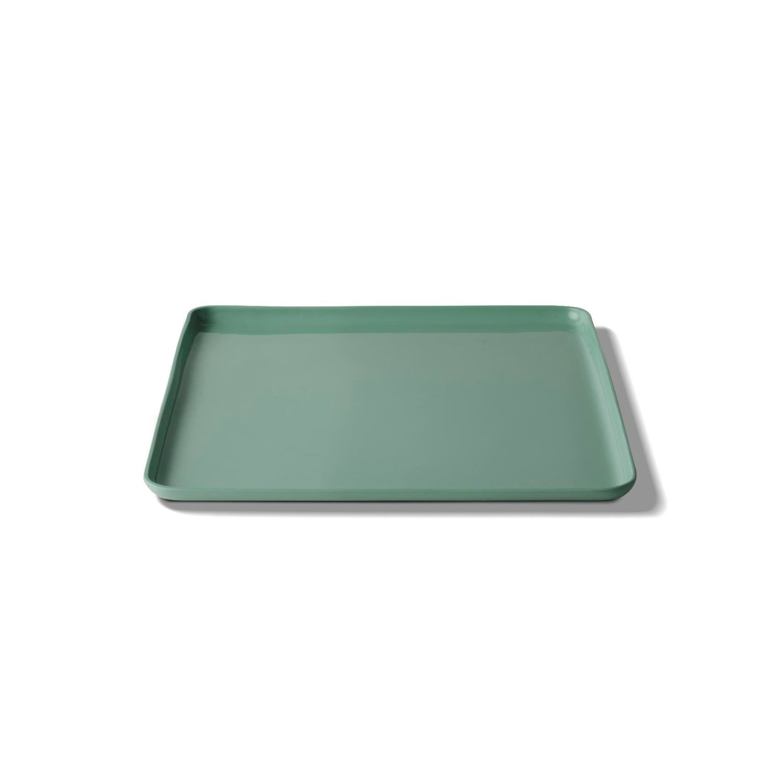 Square Dinner Plate Single Colour by Esma Dereboy