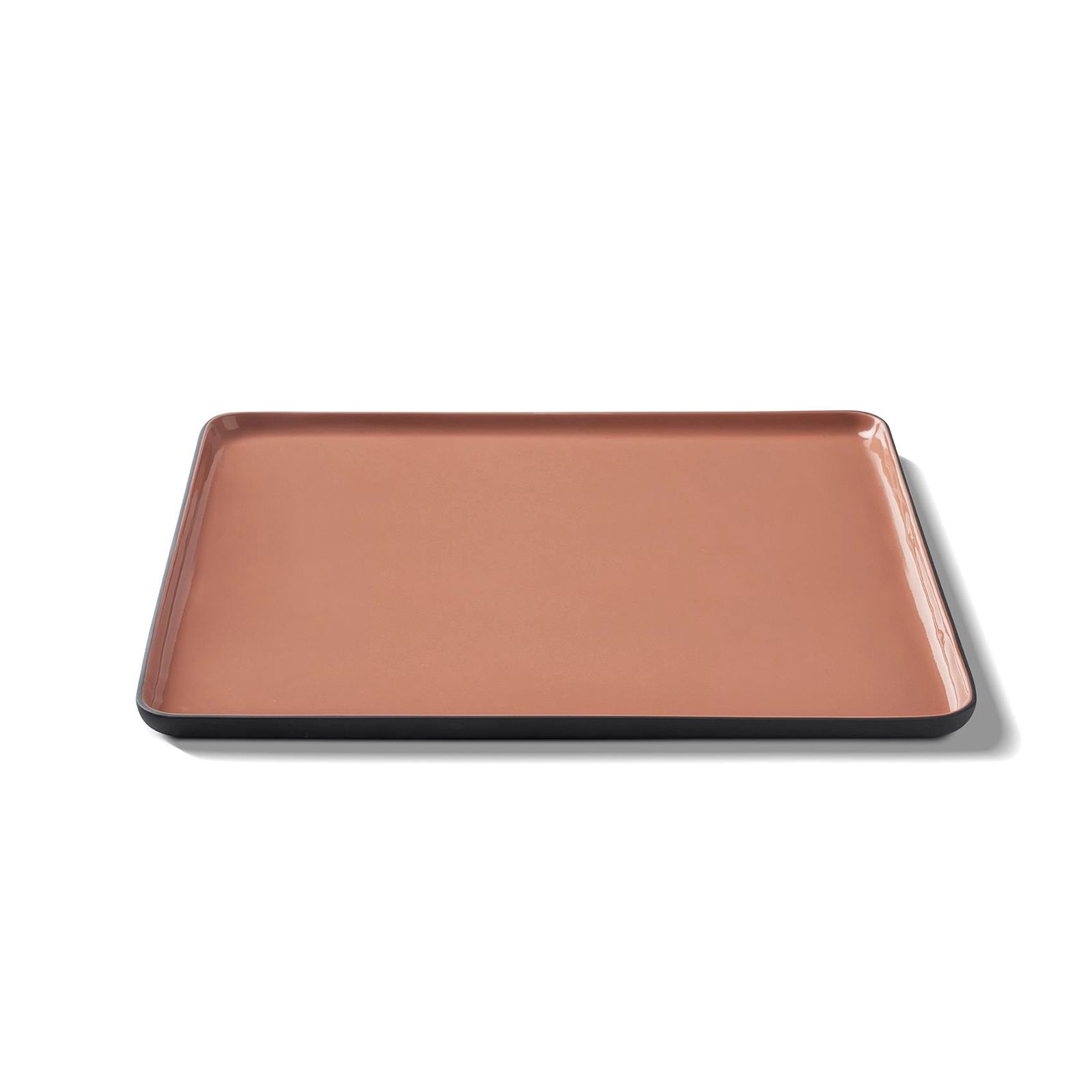 Square Serving Plate Double Colour by Esma Dereboy