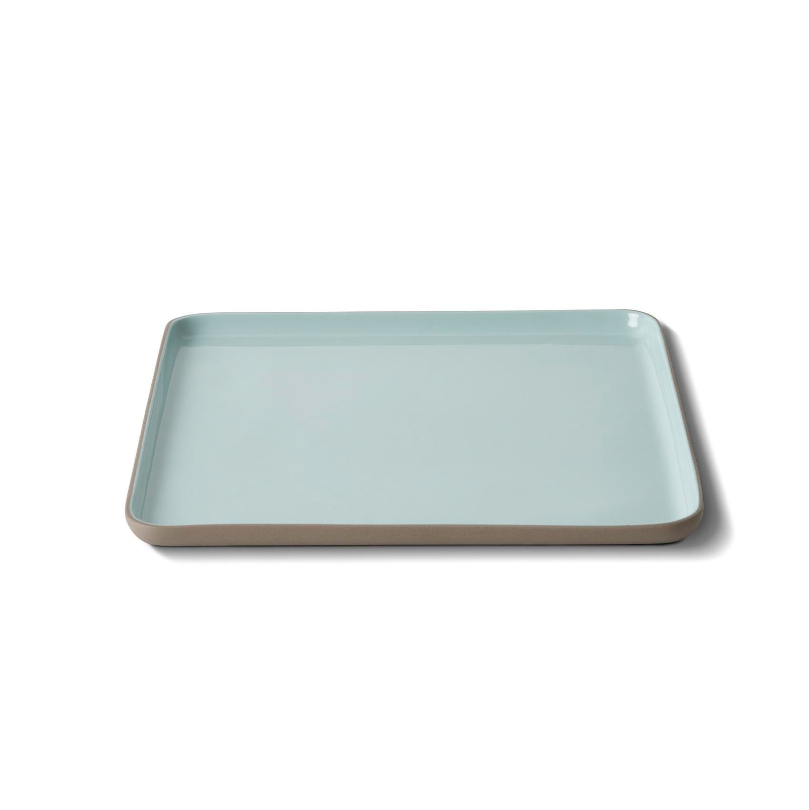 Square Serving Plate Double Colour by Esma Dereboy