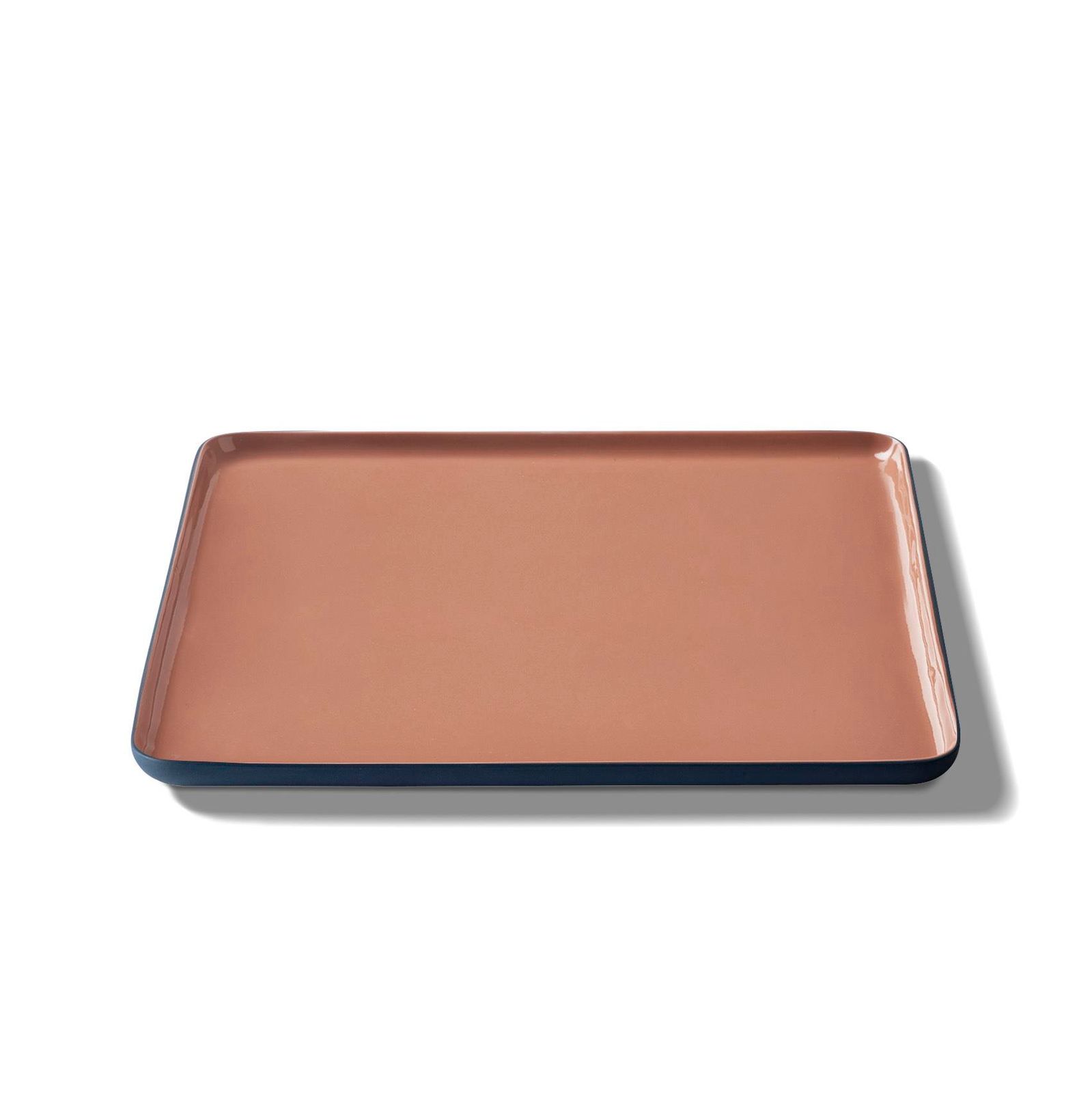 Square Serving Plate Double Colour by Esma Dereboy