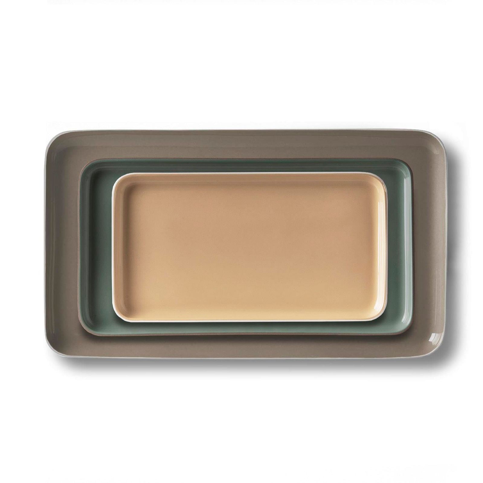Rectangle Plate Set Mix & Match No:5 by Esma Dereboy