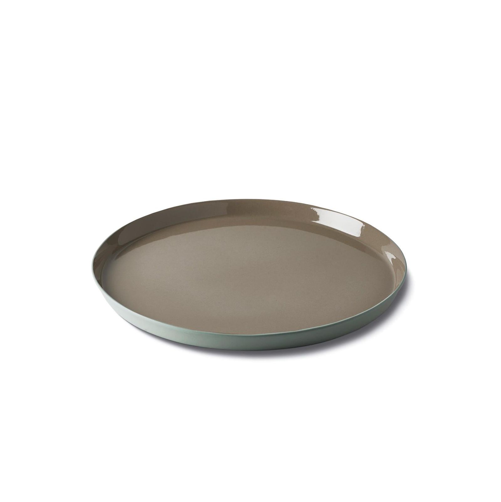 Round Starter Plate Double Colour by Esma Dereboy