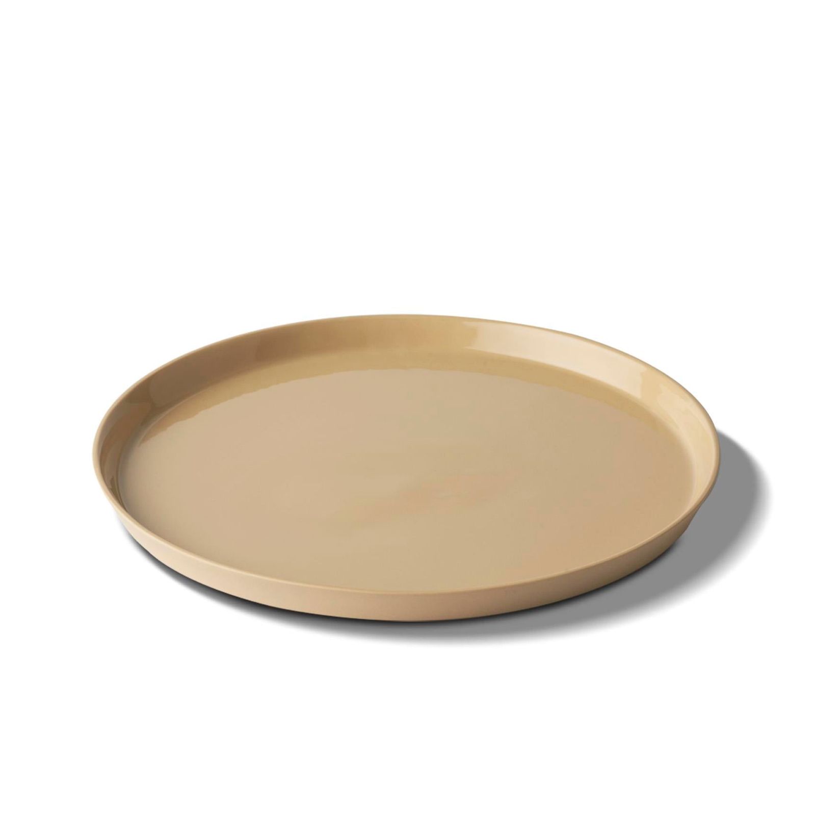 Round Dinner Plate Single Colour STRAW by Esma Dereboy