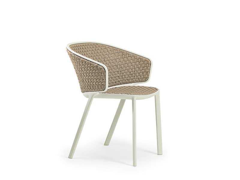 Dining armchair in Natwick - Pluvia by Ethimo