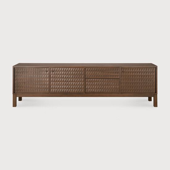 Sono TV cupboard - Light brown - 212 x 45 x 60 cm (10115351) by Ethnicraft