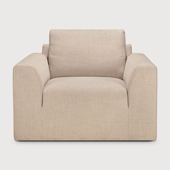 Ease lounge chair - Leche - 96 x 91 x 73 cm (10120094) by Ethnicraft