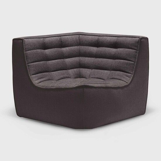 N701 modular sofa - Dark Grey - 91 x 91 x 76 cm (10121434) by Ethnicraft