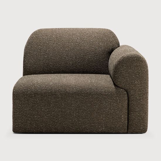 Bulky modular sofa - Cedar - 95 x 95 x 75 cm (10121438) by Ethnicraft