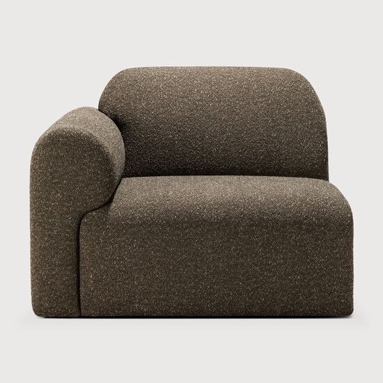 Bulky modular sofa - Cedar - 95 x 95 x 75 cm (10121439) by Ethnicraft