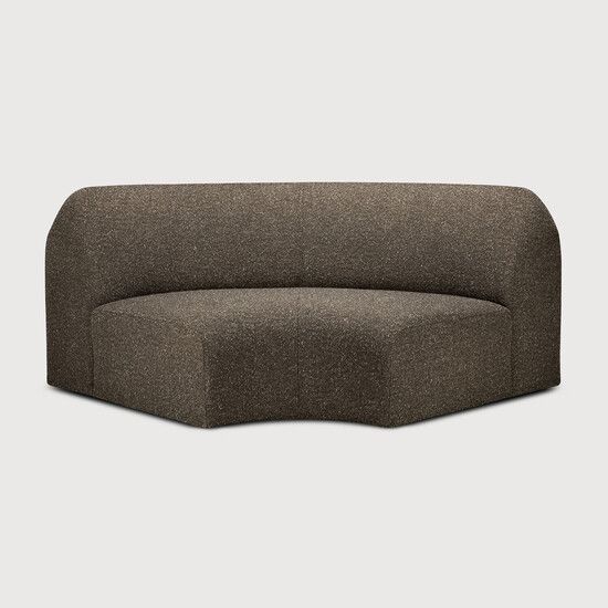 Bulky modular sofa - Cedar - 133 x 133 x 75 cm (10121441) by Ethnicraft