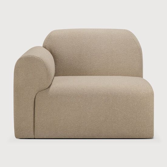 Bulky modular sofa - Almond - 95 x 95 x 75 cm (10121446) by Ethnicraft