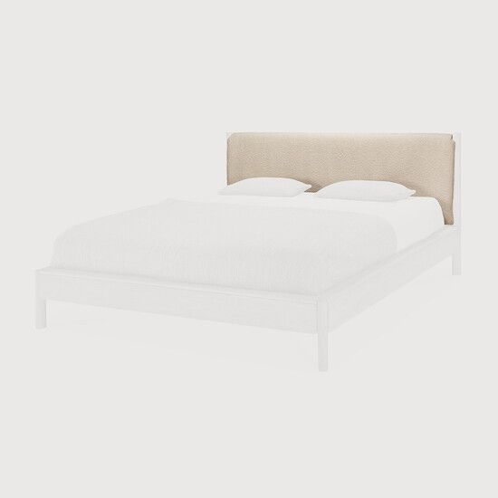 PI bed removable cover - Cloud - 195 x 135 x 2 cm (10125042) by Ethnicraft