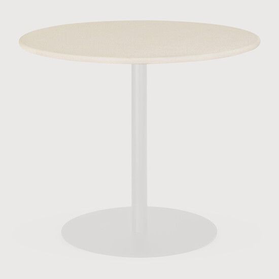 Blend dining table top - Off White - 90 x 90 x 2 cm (10126486) by Ethnicraft