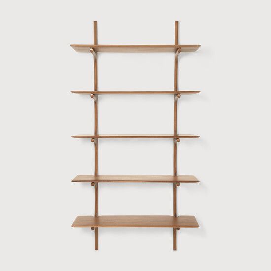 PI wall shelf - Natural - 100 x 35 x 196 cm (10129779) by Ethnicraft