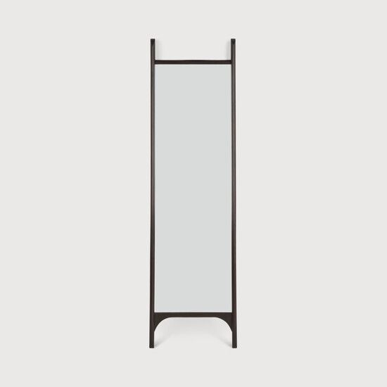 PI floor mirror - Dark Brown - 55 x 5 x 190 cm (10129781) by Ethnicraft