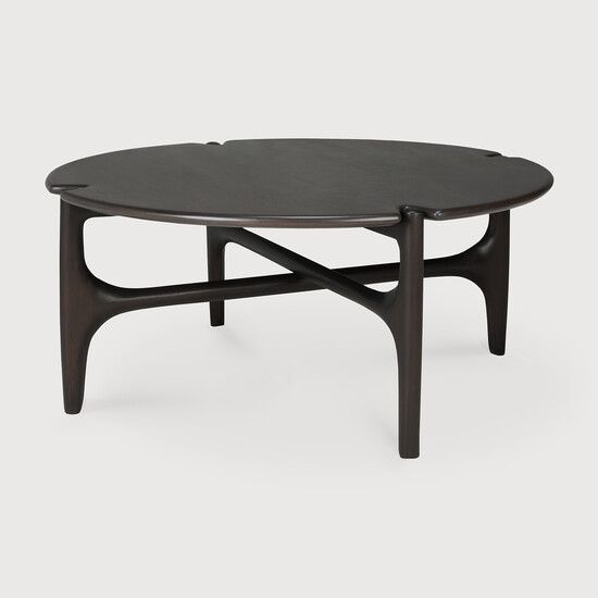 PI coffee table - Dark Brown - 80 x 80 x 35 cm (10135013) by Ethnicraft
