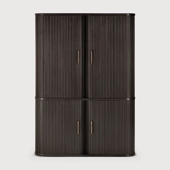 Roller Max filing cabinet - Dark Brown - 100 x 45 x 142 cm (10135028) by Ethnicraft