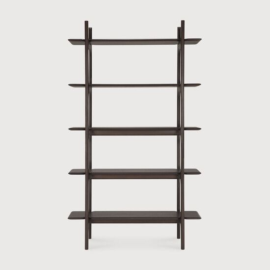 PI rack - Dark Brown - 110 x 39 x 187 cm (10135061) by Ethnicraft