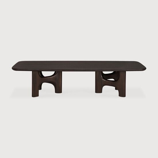 Flow coffee table - Rose brown - 150 x 60 x 34 cm (10135097) by Ethnicraft