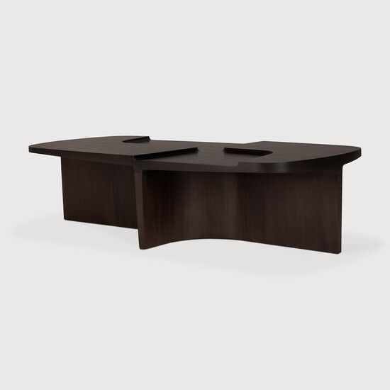 Brutalist coffee table - Rose brown - 143 x 75 x 37 cm (10135161) by Ethnicraft