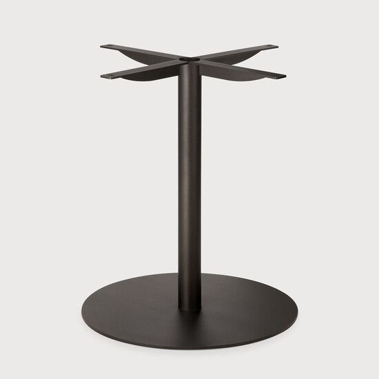 Blend lounge table base - Dark Bronze - 60 x 60 x 67 cm (10159244) by Ethnicraft