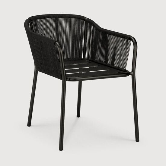 Capitan outdoor dining chair frame - Dark Bronze - 59 x 64 x 75 cm (10160212) by Ethnicraft