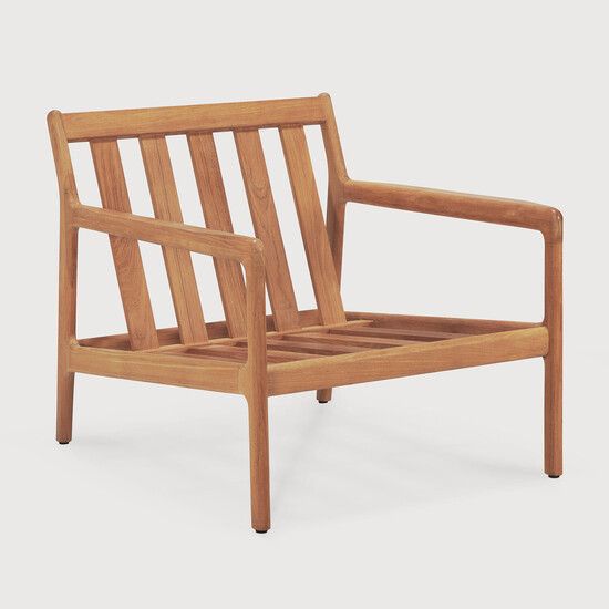 Jack outdoor lounge chair frame - Natural - 76 x 90 x 74 cm (10170250) by Ethnicraft