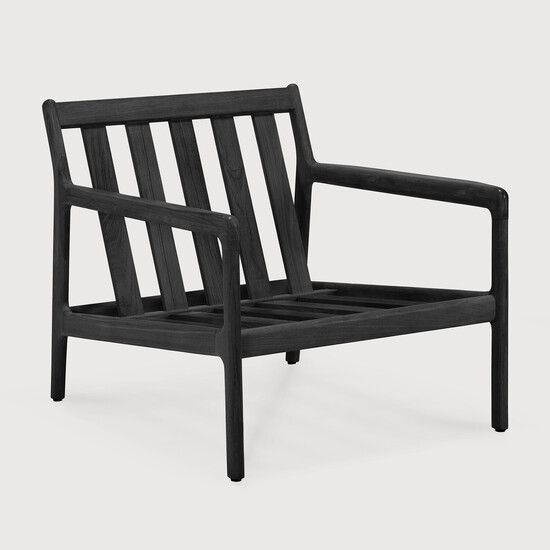 Jack outdoor lounge chair frame - Black - 76 x 90 x 74 cm (10170261) by Ethnicraft