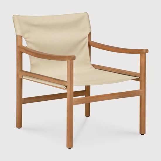 Safari outdoor lounge chair - Natural, Dune - 67 x 73 x 81 cm (10S10421) by Ethnicraft