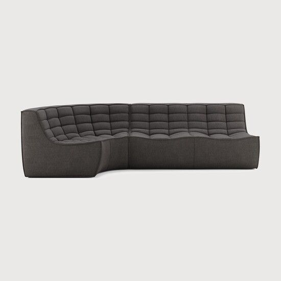 N701 modular sofa set - Dark Grey - 260 x 120 x 76 cm (10S21980) by Ethnicraft
