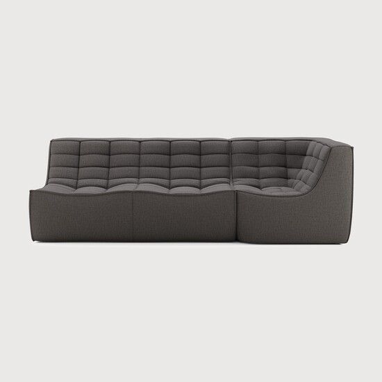 N701 modular sofa set - Dark Grey - 231 x 91 x 76 cm (10S21983) by Ethnicraft