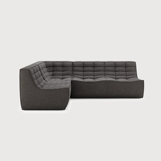 N701 modular sofa set - Dark Grey - 231 x 171 x 76 cm (10S21985) by Ethnicraft
